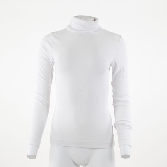 Three Dots Ribbed Turtleneck Tee - Picture 2 of 5